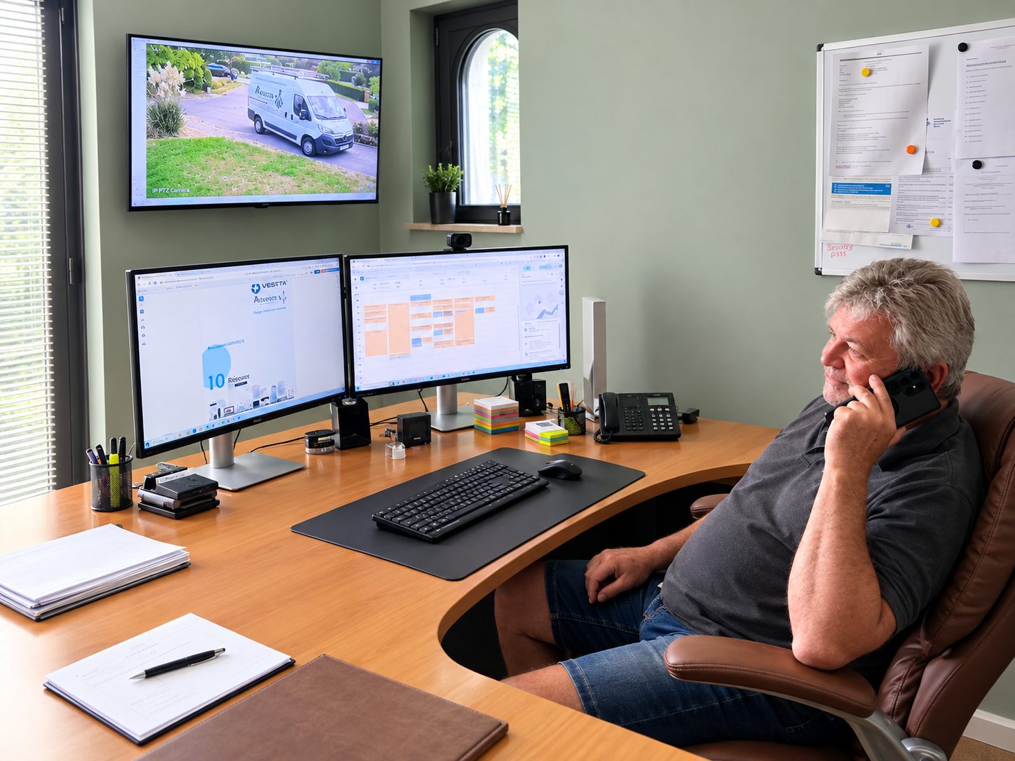 L'équipe AV Security, le même interlocuteur du devis à l'entretien